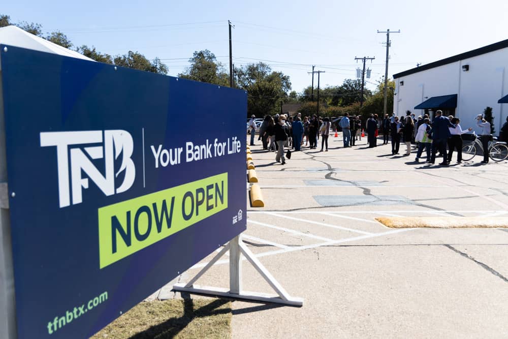 TFNB opens first bank in East Waco in more than 100 years